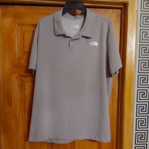 The North Face Men's Gray Polo Shirt